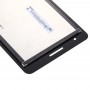 華為MediaPad T1 7.0 / T1-701液晶画面とデジタイザフル・アセンブリ（ブラック）