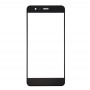 10 PCS pour Huawei P10 lite Screen avant externe lentille en verre (noir)