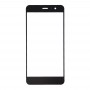 10 PCS для Huawei P10 облегченной Передний экран внешнее стекло объектива (черный)