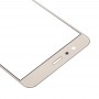 10 PCS עבור P10 Huawei לייט עדשת זכוכית חיצונית מסך הקדמי (זהב)