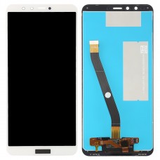 LCD ეკრანზე და Digitizer სრული ასამბლეას Huawei იხალისეთ 8 Plus / Y9 (2018) (თეთრი)