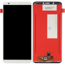 Schermo LCD e Digitizer Assemblea completa per Huawei Godetevi 8 / Nova 2 Lite / Y7 (2018) (bianco)