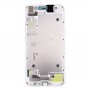För Huawei Honor 4A Front Housing LCD Frame Bezel Plate (vit)