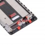 Para Huawei mate S frontal de la carcasa del LCD del capítulo del bisel de la placa (Negro)