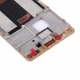 Para Huawei mate S frontal de la carcasa del LCD del capítulo del bisel de la placa (Oro)