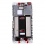 תאומת Huawei S חזית שיכון LCD מסגרת Bezel פלייט (לבן)