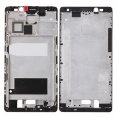 Para Huawei mate 8 frontal de la carcasa del LCD del capítulo del bisel de la placa (Negro)