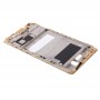 Para Huawei mate 8 frontal de la carcasa del LCD del capítulo del bisel de la placa (Oro)