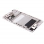 För Huawei Mate 8 Front Housing LCD Frame Bezel Plate (vit)