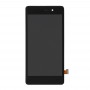 Для Huawei P8 Lite ЖК-екран і дігітайзер повнозбірні з рамкою (чорний)