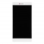 Para Huawei P8 Pantalla LCD y digitalizador Asamblea con marco completo (blanco)