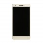 Para Huawei Honor Pantalla 7 LCD y digitalizador Asamblea con marco completo (oro)