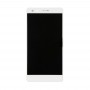 Huawei Honor 7 LCD-näyttö ja digitoiva Täysi Assembly Frame (valkoinen)