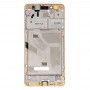 För Huawei Honor 5X / GR5 Front Housing LCD Frame Bezel Plate (Gold)