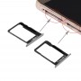 För Huawei Mate 7 SIM-kort fack och Micro SD-kort fack (grå)