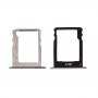 Für Huawei P8 Lite SIM Karten-Behälter und Micro-SD-Karten-Behälter (Schwarz)