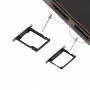 Per Huawei P8 Slot per scheda SIM e Micro vassoio di carta di deviazione standard (nero)