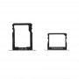 Per Huawei P8 Slot per scheda SIM e Micro vassoio di carta di deviazione standard (nero)