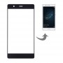 10 PCS для Huawei P9 Plus Передний экран внешнее стекло объектива (черный)