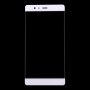 10 PCS para la pantalla de Huawei P9 Plus Frente lente de cristal externa (blanco)