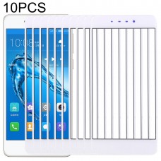 10 PCS pour Huawei Profitez 6s écran avant externe lentille en verre (blanc) 