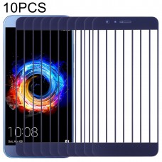 10 PCS Huawei Honor 8 Front Screen Outer klaasläätsedega (Dark Blue) 