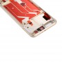 Para Huawei Honor 9 frontal de la carcasa del LCD del capítulo del bisel de la placa (Oro)