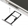 За Huawei Honor 7 Nano SIM Card Tray + Nano SIM / Micro SD карта тава (сиво)