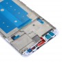 Para Huawei mate 10 Lite / Maimang 6 frontal de la carcasa del LCD del capítulo del bisel de la placa (blanco)