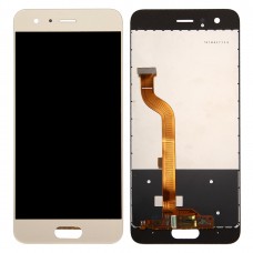 Huawei Honor 9 LCD ekraan ja Digitizer Full Assamblee (Gold) 
