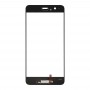 Pour Huawei P10 écran plus avant externe lentille en verre, support d'identification d'empreintes digitales (Blanc)