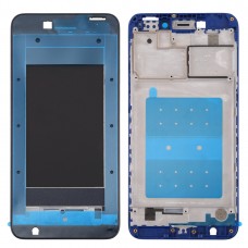 För Huawei Honor V9 Play Front Housing LCD Frame Bezel Plate (blå)
