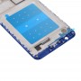 Для Huawei Honor V9 Play передньої частини корпусу РК-кадр Bezel Тарілка (синій)