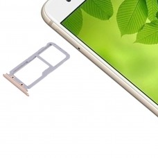 За Huawei нова 2 Plus SIM Card Tray & SIM / Micro SD карта тава (злато)