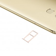 За Huawei Maimang 5 SIM Card Tray & SIM / Micro SD карта тава (злато)