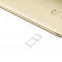 Для Huawei Maimang 5 SIM-карты лоток и SIM / Micro SD Card Tray (Gold)