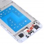 Huawei Honor Play 7X Front Housing LCD Frame Bezel Plate (valge)