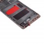 Para Huawei mate 9 del marco frontal de la carcasa del LCD del bisel de la placa (Mocha Oro)