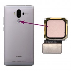 Para Huawei mate 9 Sensor de huellas digitales cable flexible (rosa)