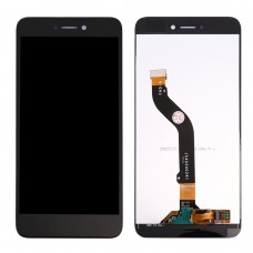 עבור לייט P8 Huawei 2017 LCD מסך דיגיטלי מלא העצרת (שחור)