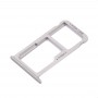 For Huawei nova SIM Card Tray & SIM / Micro SD Card Tray(Silver)