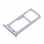 For Huawei Honor 9 SIM Card Tray & SIM / Micro SD Card Tray(Grey)