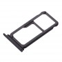 Per Huawei P10 Inoltre Slot per scheda SIM e SIM / Micro vassoio di carta di deviazione standard (nero)