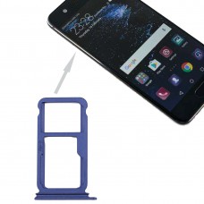 За Huawei P10 Plus SIM Card Tray & SIM / Micro SD карта тава (син)