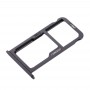 Per Huawei P10 Slot per scheda SIM e SIM / Micro vassoio di carta di deviazione standard (nero)