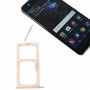 För Huawei P10 SIM-kort fack & SIM / Micro SD-kort fack (Guld)