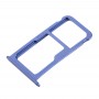 Per Huawei P10 Slot per scheda SIM e SIM / Micro vassoio di carta di deviazione standard (blu)