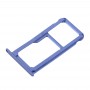 För Huawei P10 SIM-kort fack & SIM / Micro SD-kort fack (blå)