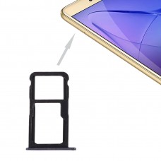 För Huawei Honor 8 Lite / P8 Lite 2017 SIM-kort fack & SIM / Micro SD-kort fack (blå)