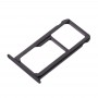 For Huawei Mate 9 SIM Card Tray & SIM / Micro SD Card Tray(Black)
